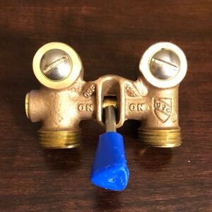 Watts 175C Ball-Type Copper Adapters for Solder or Hose Washing Machine Shutoff